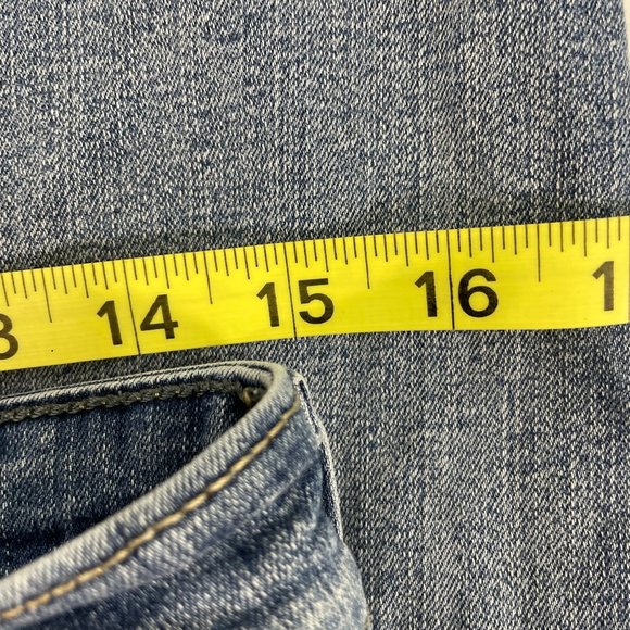 Denizen Levi's Light Wash Modern Skinny Women's Size 12S Stretch Blue jean Denim - Picture 9 of 10